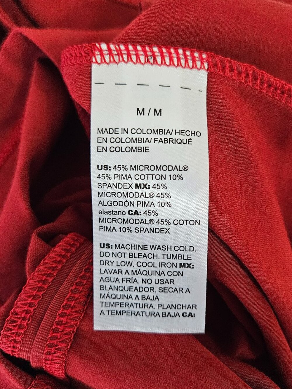 Chicos Sleeveless Mock Neck Ultimate Tee | Size 1, US Size Medium - Picture 6 of 6